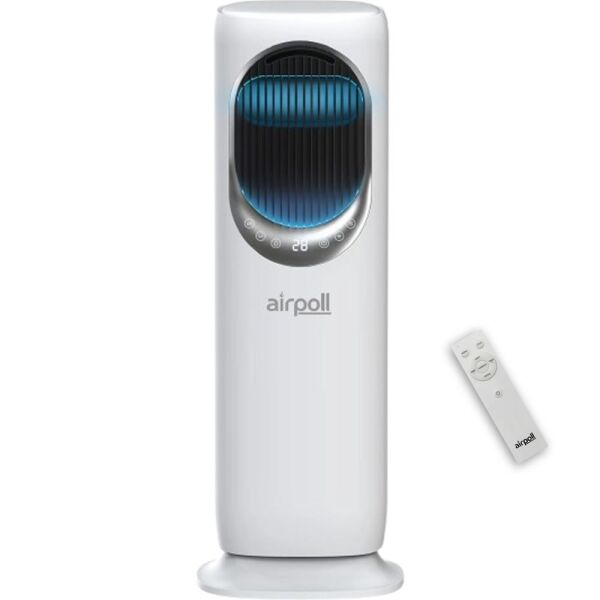 Airpoll HF02 Uzaktan Kumandalı Sıcak & Soğuk Su ve Buz Hazneli Dikey Vantilatör