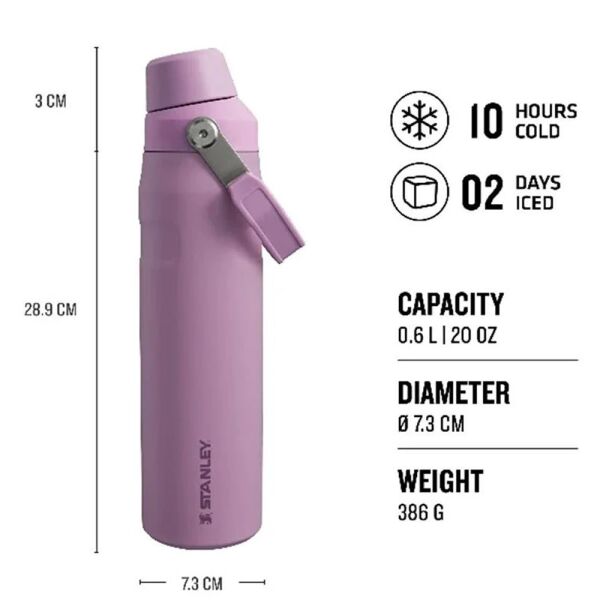 Stanley 10-12515-005 The Aerolight IceFlow 0.60 Litre Çelik Termos - Lila