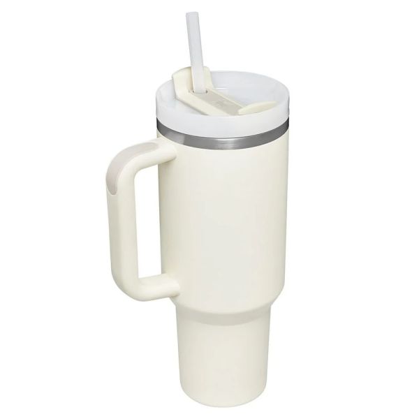 Stanley 10-10824-453 Quencher 1.18 Litre Pipetli Çelik Termos - Krem