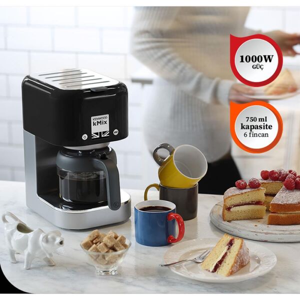 Kenwood COX750BK kMix Filtre Kahve Makinesi - Siyah