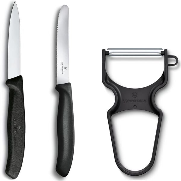 Victorinox 6.7113.35 SwissClassic Üçlü Soyacak ve Bıçak Seti