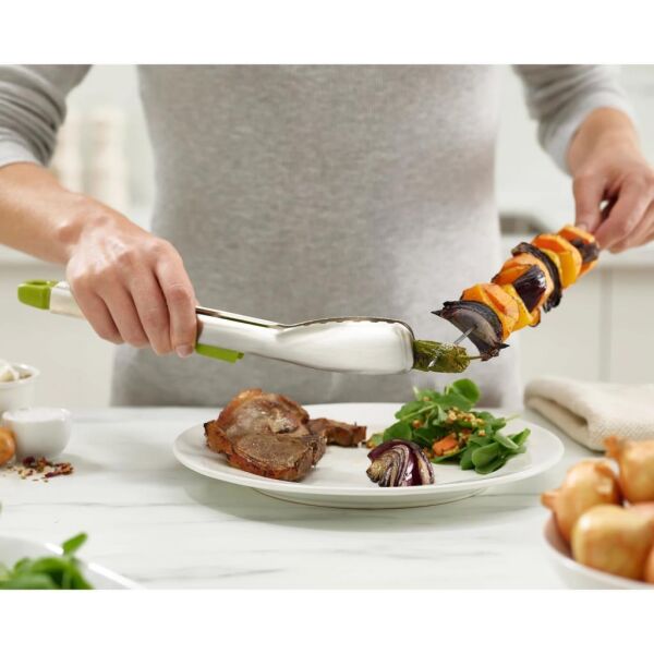Joseph Joseph 10536 Elevate Çelik Maşa - Yeşil