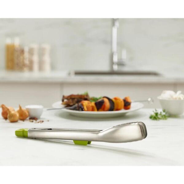 Joseph Joseph 10536 Elevate Çelik Maşa - Yeşil