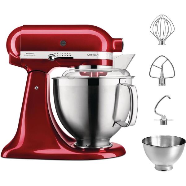 KitchenAid Artisan 5KSM185PSECA Candy Apple 4.8 Litre Mutfak Şefi