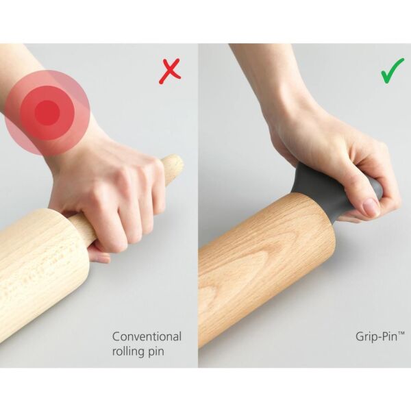 Joseph Joseph 40108 Grip-Pin Ergonomik Merdane