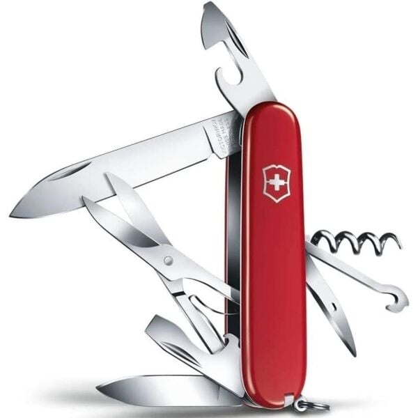 Victorinox 1.3703 Climber 14 Fonksiyon İsviçre Çakısı - Kırmızı