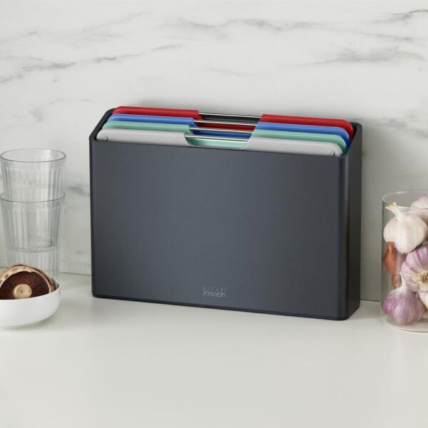 Joseph Joseph 60214 Folio Regular Kesme Tahtası Seti - Grafit