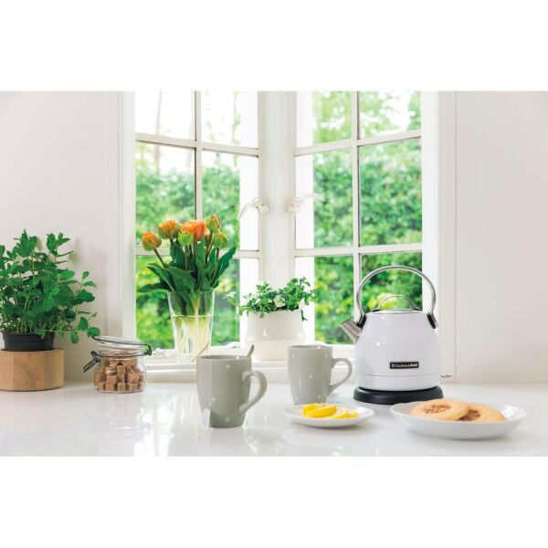 KitchenAid 5KEK1222EWH White 1.25 Litre 2200W Kettle