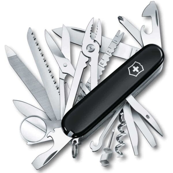 Victorinox 1.6795.3 Swiss Champ 33 Fonksiyon İsviçre Çakısı - Siyah