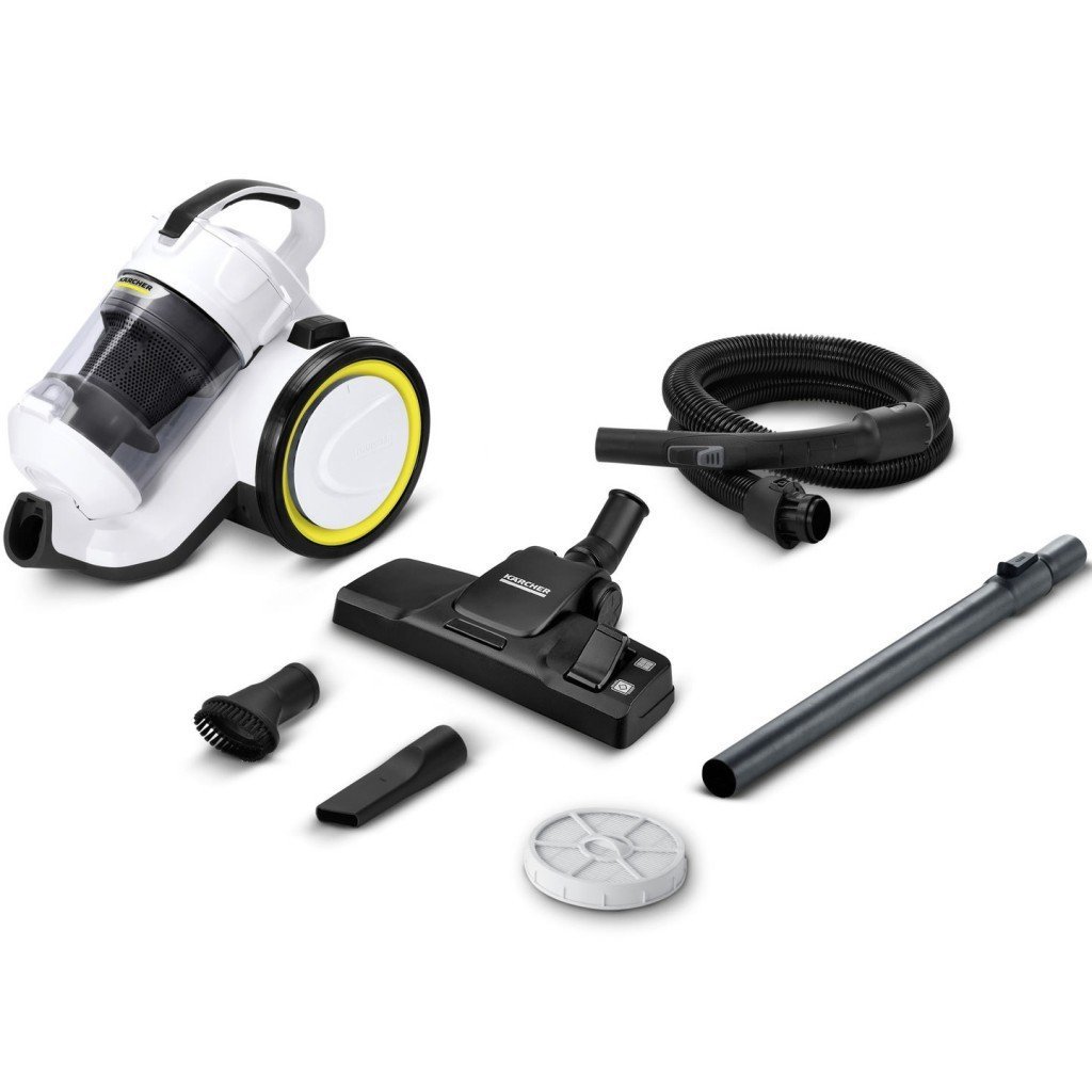 Karcher VC 3 Toz Torbasız 700W Hepa 12 Filtre Elektirikli Süpürge - Beyaz