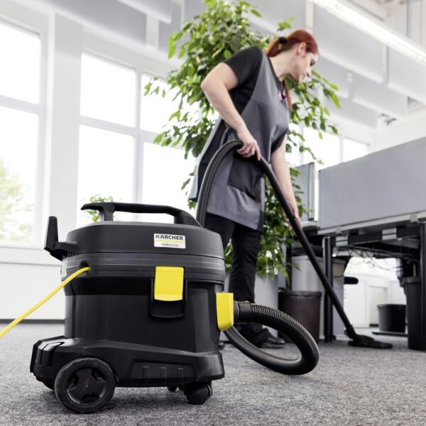 Karcher T 11/1 Classic 850W 11 Litre Profesyonel Torbalı Süpürge - Siyah