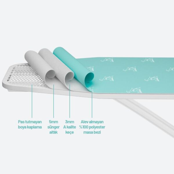 Gazzella GZM 900 L Squad Luxe Ütü Masası