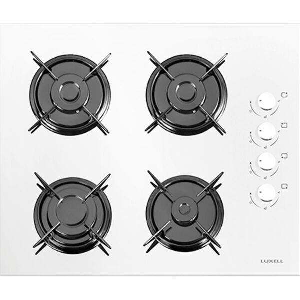 Luxell Safir Plus 8+1 Program Turbo Ankastre Beyaz Cam Set
