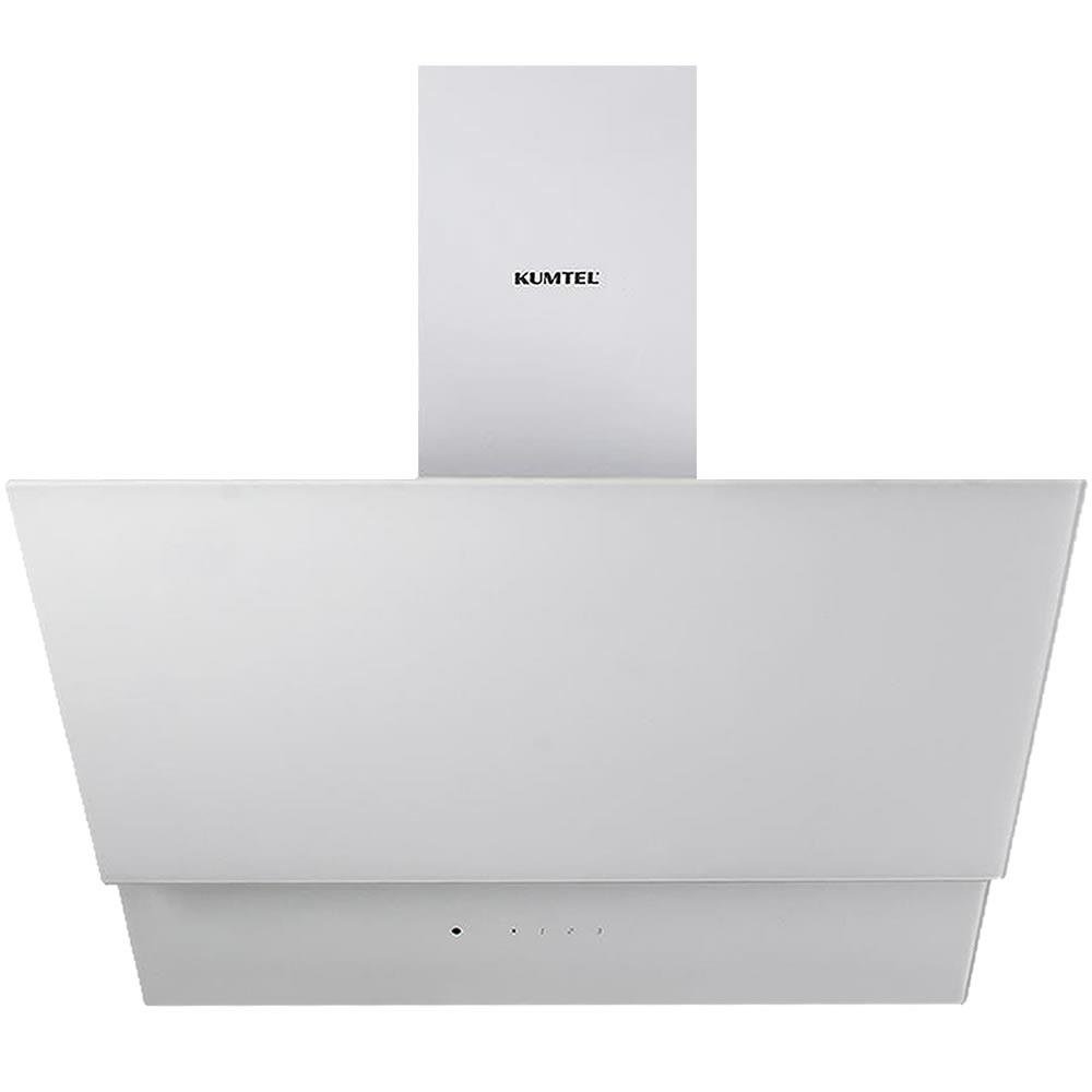 Kumtel DA6 835 Dokunmatik Uzaktan Kumandalı Beyaz Cam Davlumbaz