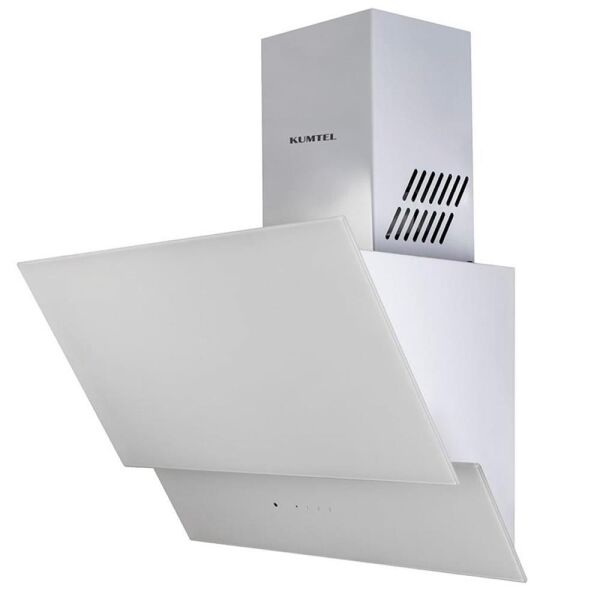 Kumtel DA6 835 Dokunmatik Uzaktan Kumandalı Beyaz Cam Davlumbaz