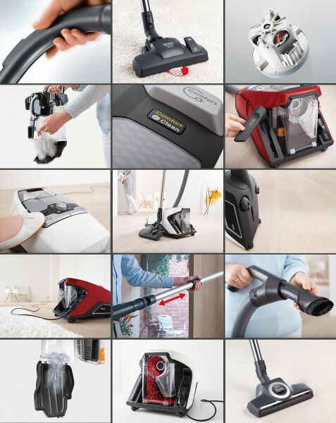 Miele Blizzard CX1 Cat&Dog PowerLine SKCF3 890W Toz Torbasız Süpürge