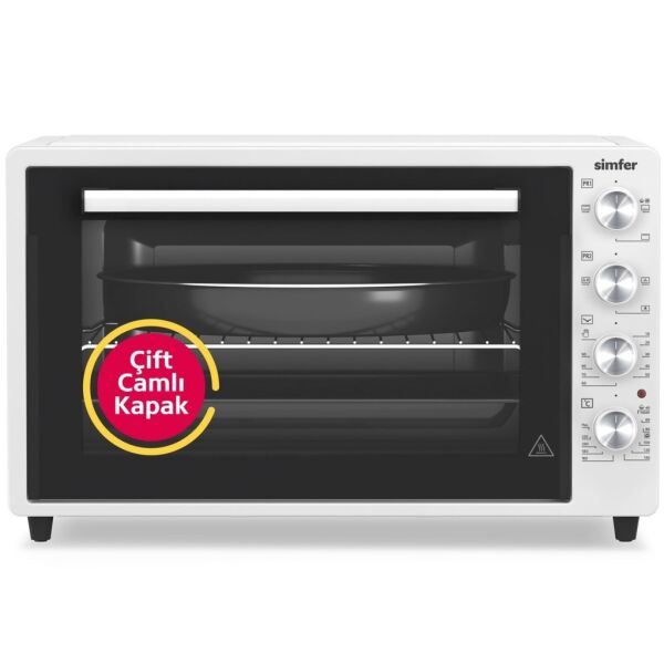 Simfer 7032 70 Litre Turbo Midi Fırın - Beyaz
