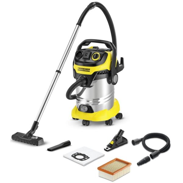 Karcher WD 6 Premium 1300 W Islak Kuru Süpürge+ Matkap Toz Tutucu