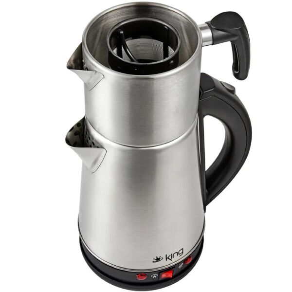 King K324Y Harman 1800W Paslanmaz Çelik Çay Makinesi
