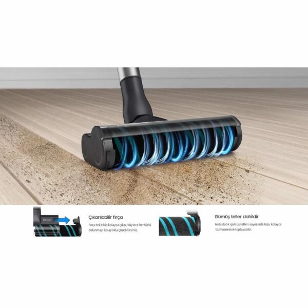 Samsung Jet VS7500 Dikey Şarjlı Süpürge - VS20T7536T5/TR