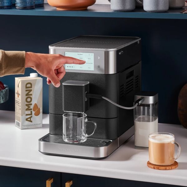 KitchenAid KF8 5KES8558EBK Tam Otomatik Espresso Makinesi – Cast İron Black