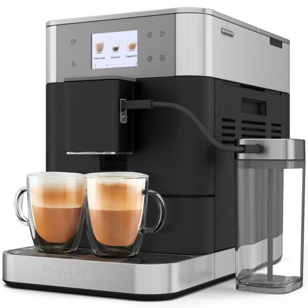 KitchenAid KF7 5KES8557EBK Tam Otomatik Espresso Makinesi – Cast İron Black