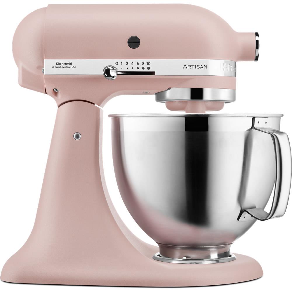 KitchenAid Artisan 5KSM185PSEFT Feather Pink 4.8 Litre Stand Mikser