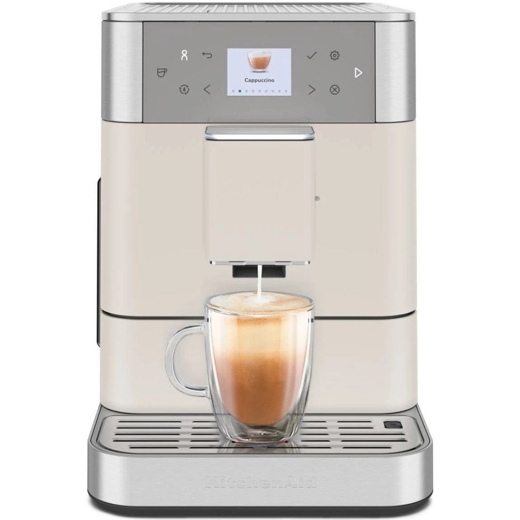 KitchenAid KF6 5KES8556EPL Tam Otomatik Espresso Makinesi – Porcelain White