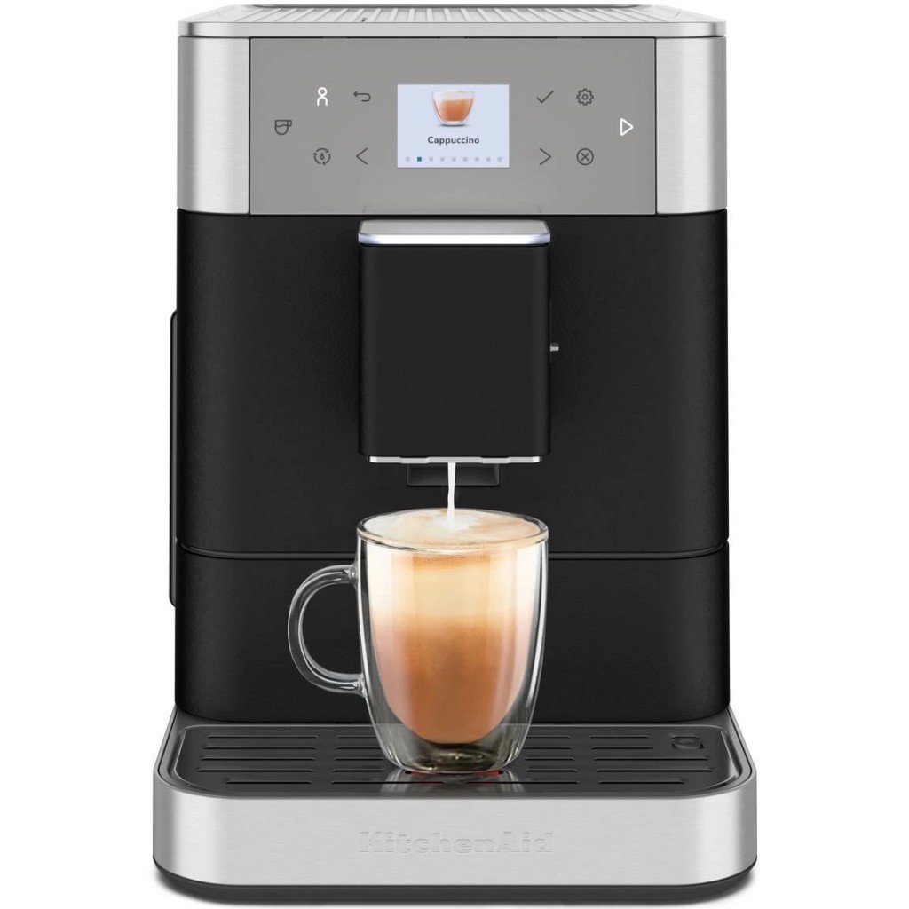 KitchenAid KF6 5KES8556EBK Tam Otomatik Espresso Makinesi – Cast İron Black