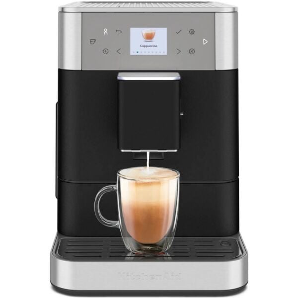 KitchenAid KF6 5KES8556EBK Tam Otomatik Espresso Makinesi – Cast İron Black