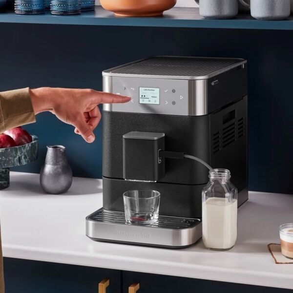 KitchenAid KF6 5KES8556EBK Tam Otomatik Espresso Makinesi – Cast İron Black