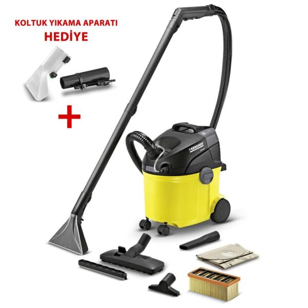 Karcher SE 5.100 Halı & Koltuk Yıkama Mak. - Koltuk Aparatı Hediyeli