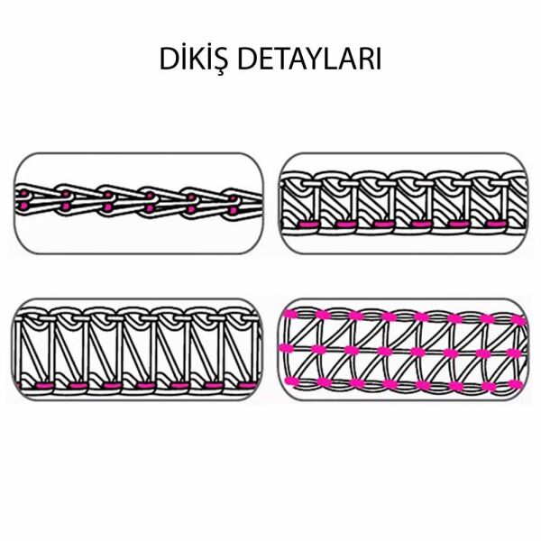 Singer 14 T 970C 4 İplik 4 Değişik Dikiş Reçme Makinesi