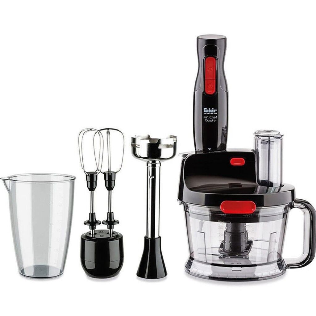 Fakir Mr Chef Quadro 1000 W Blender Seti - Siyah