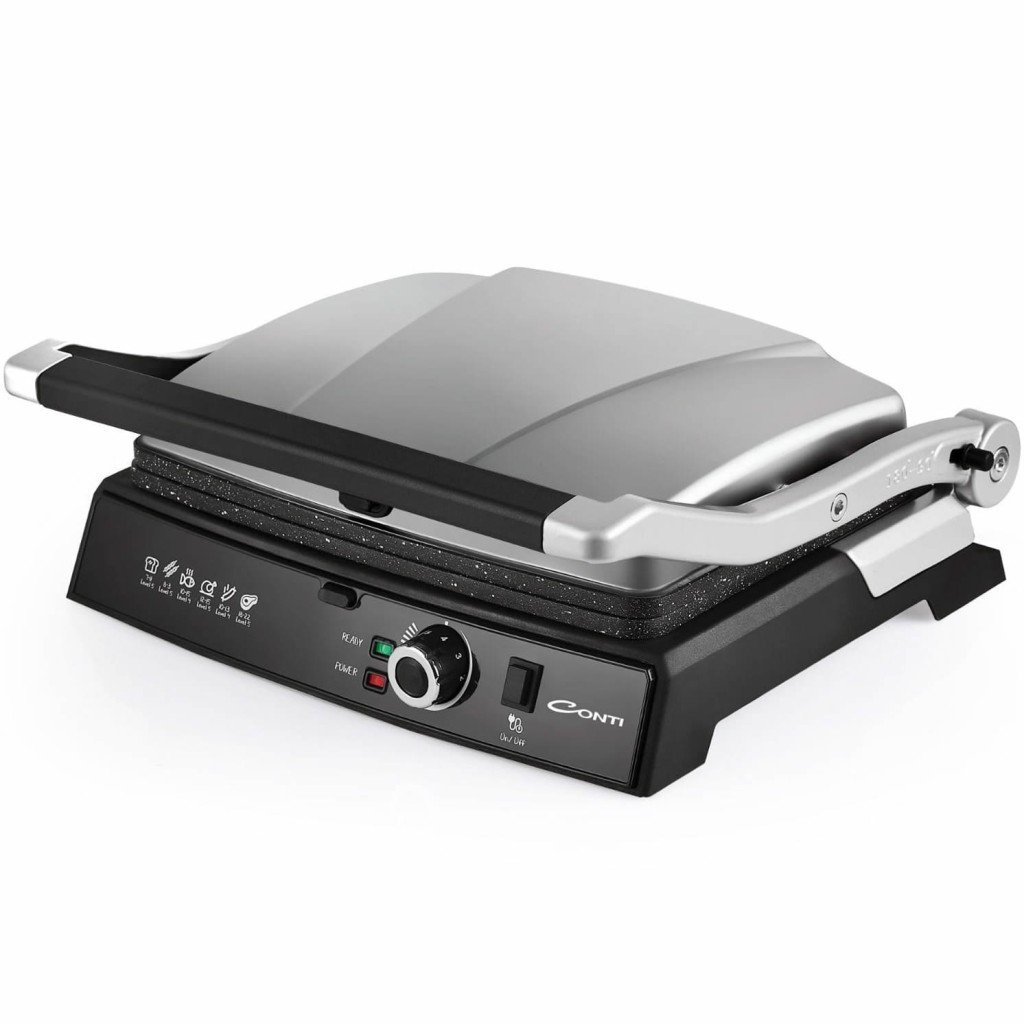 Conti CG-320 Bestost 2000W 6 Dilim Tost & Izgara Makinesi - İnox