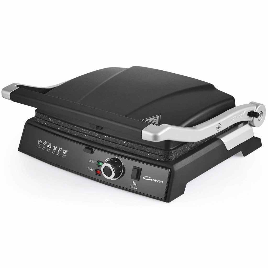 Conti CG-320 Bestost 2000W 6 Dilim Tost & Izgara Makinesi - Siyah