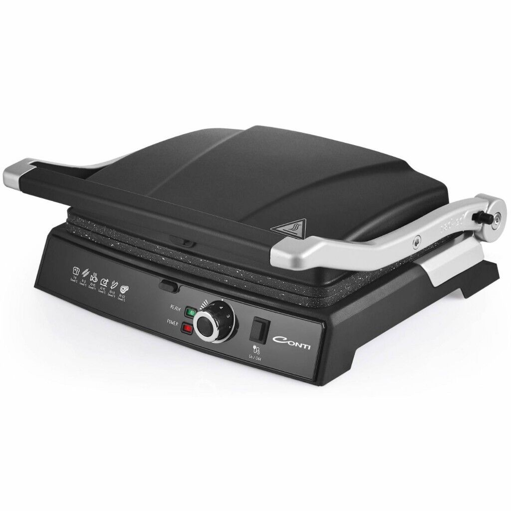 Conti CG-320 Bestost 2000W 6 Dilim Tost & Izgara Makinesi - Siyah