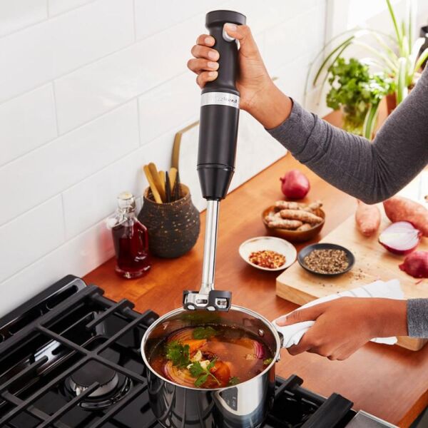 KitchenAid 5KHBBV53EBM Kablosuz El Blenderi - Matte Black