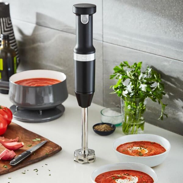 KitchenAid 5KHBBV53EBM Kablosuz El Blenderi - Matte Black