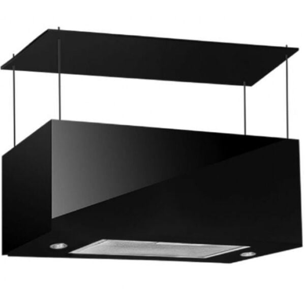 Alveus Diamond 60 Cm. Ada Tipi Davlumbaz - Siyah