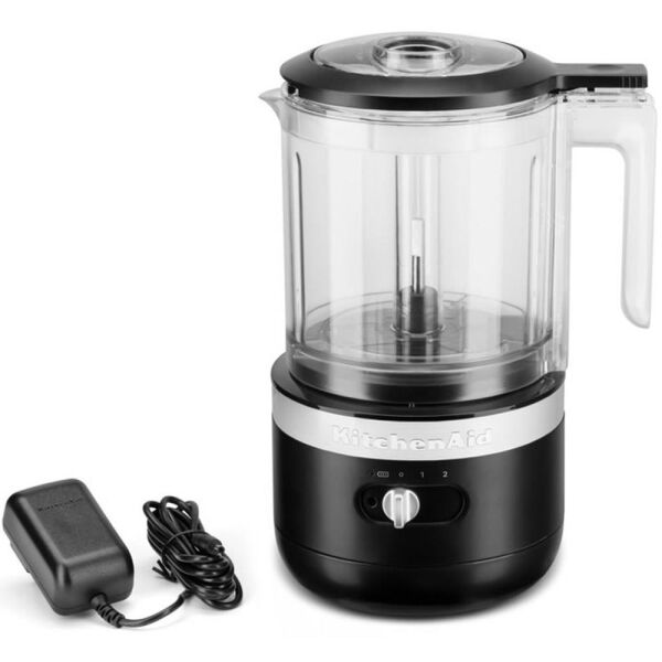 KitchenAid 5KFCB519EBM 1,19 Litre Kablosuz Mutfak Robotu - Matte Black