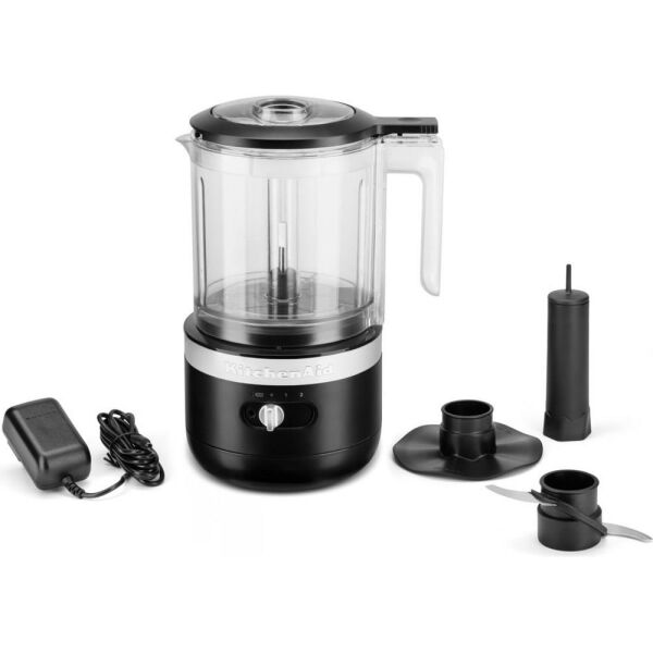 KitchenAid 5KFCB519EBM 1,19 Litre Kablosuz Mutfak Robotu - Matte Black