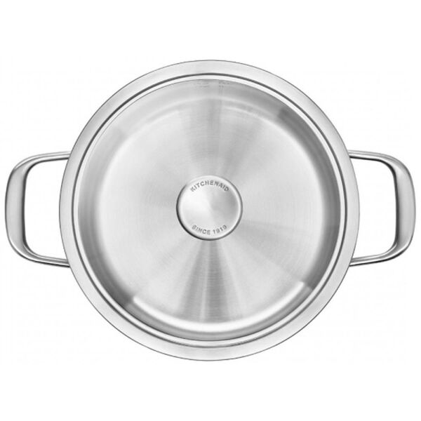 KitchenAid Artisan CC003260-001 3-Kat Paslanmaz Çelik Tencere - 24 Cm.