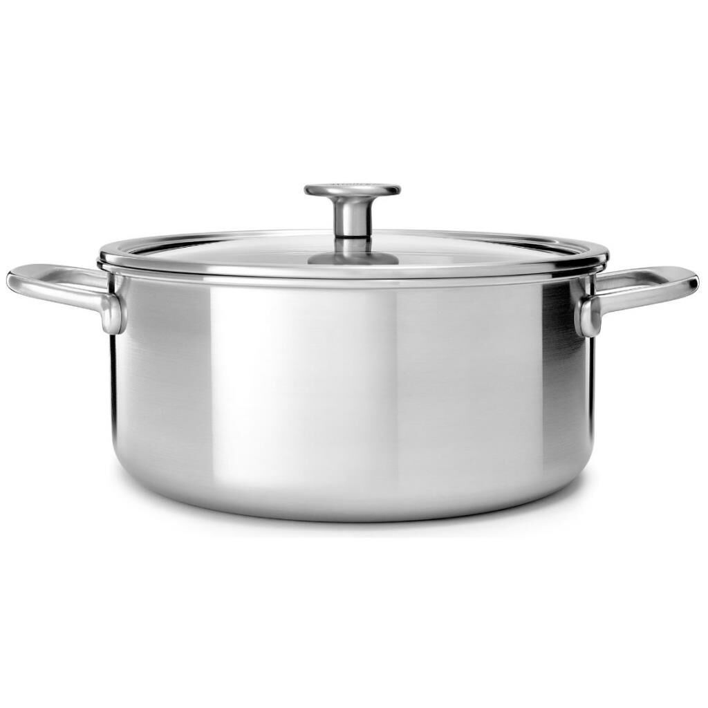 KitchenAid Artisan CC003259-001 3-Kat Paslanmaz Çelik Tencere - 20 Cm.