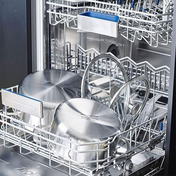 KitchenAid Artisan CC003259-001 3-Kat Paslanmaz Çelik Tencere - 20 Cm.