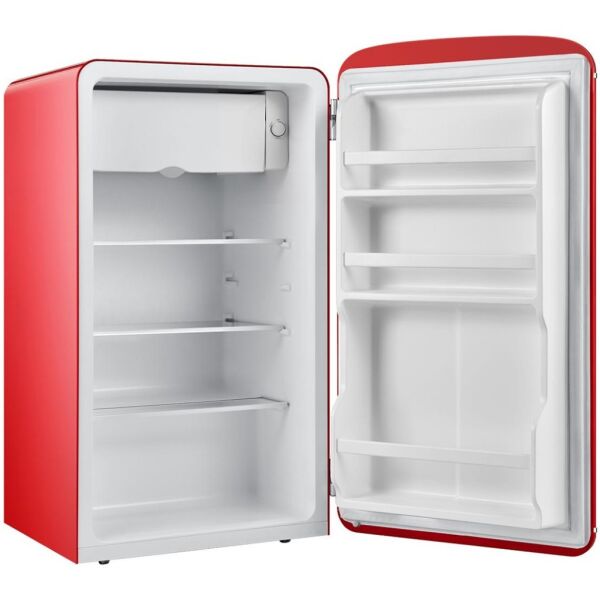 Dijitsu DB120RRE Retro 93 Litre Tek Kapılı Mini Buzdolabı - Kırmızı