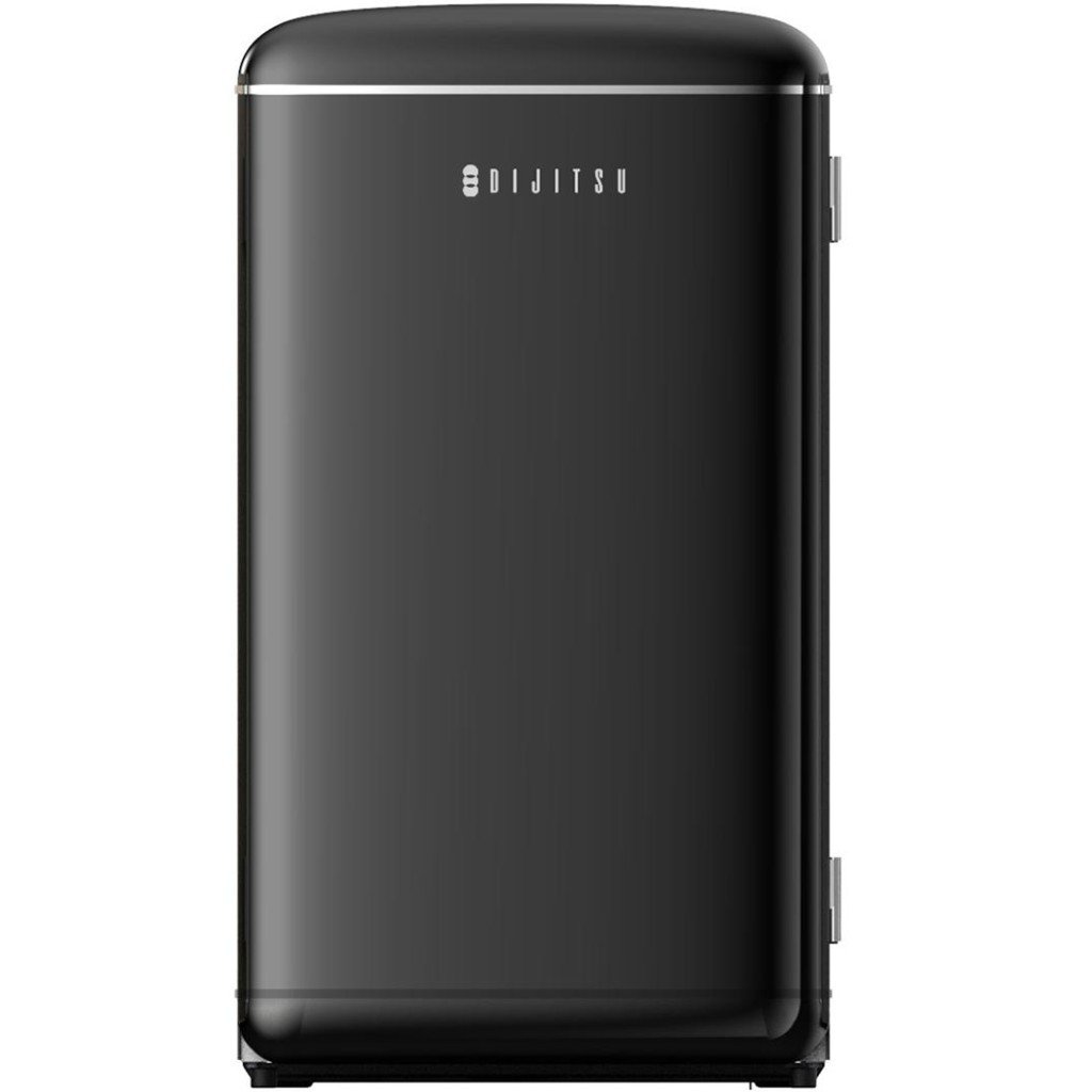 Dijitsu DB120RBL Retro 93 Litre Tek Kapılı Mini Buzdolabı - Siyah