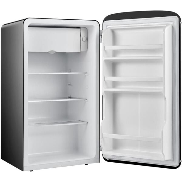 Dijitsu DB120RBL Retro 93 Litre Tek Kapılı Mini Buzdolabı - Siyah