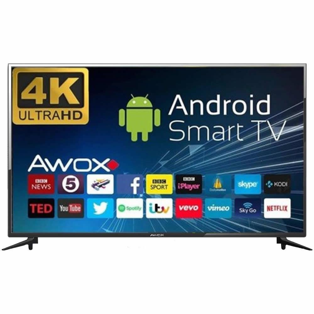 Awox B205800S 58'' 146 Ekran 4K Android, Smart, Wifi, Uydu, Led TV