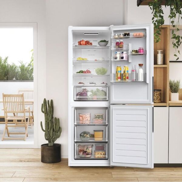 Hoover HOCE3T618FW 342 Litre No Frost Kombi Buzdolabı - Beyaz